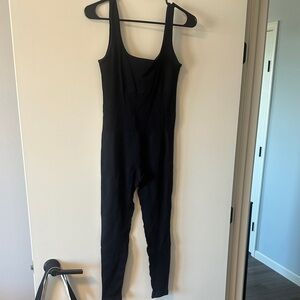 Black Sleeveless Jumpsuit